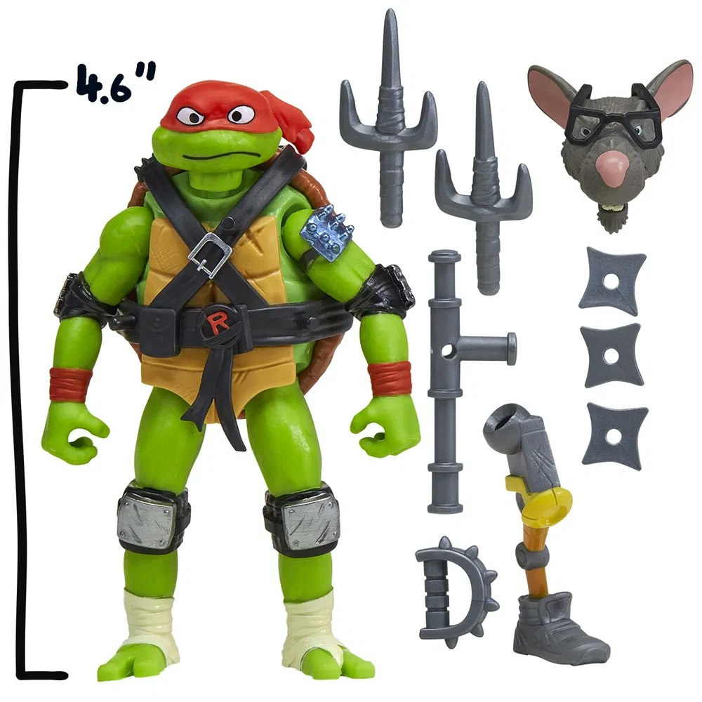 Turtles Tales Of Mutations Basic Figure Michelangelo