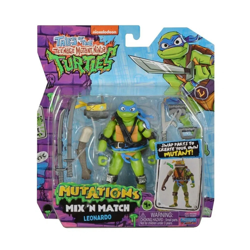 Turtles Tales Of Mutations Basic Figure Leonardo