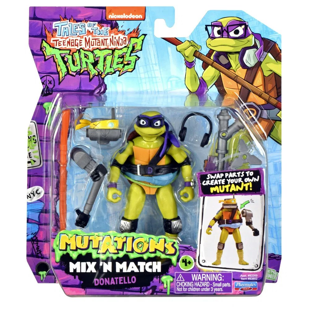Turtles Tales Of Mutations Basic Figure Donatello