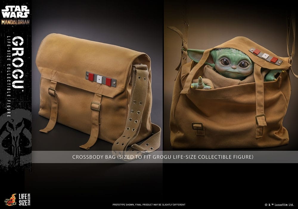 Star Wars: The Mandalorian Life-Size Masterpiece Actionfigur Grogu 37 cm Hot Toys (Totalpris 4.495,-)