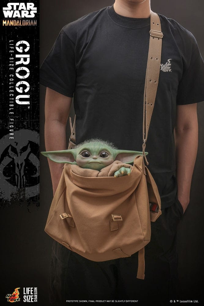 Star Wars: The Mandalorian Life-Size Masterpiece Actionfigur Grogu 37 cm Hot Toys (Totalpris 4.495,-)