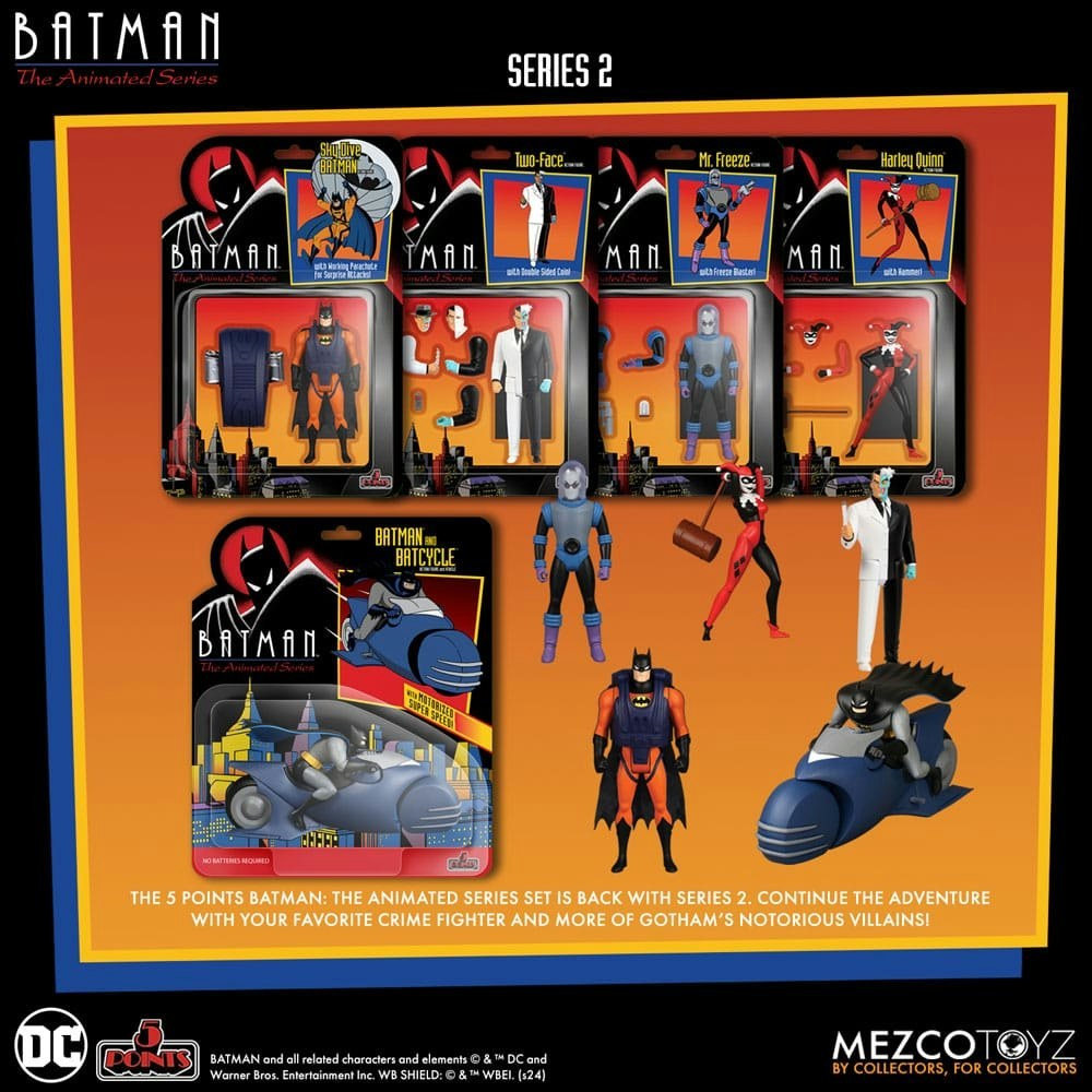 Batman: The Animated Series Deluxe Box Set 9 cm (Totalpris 1.295,-)
