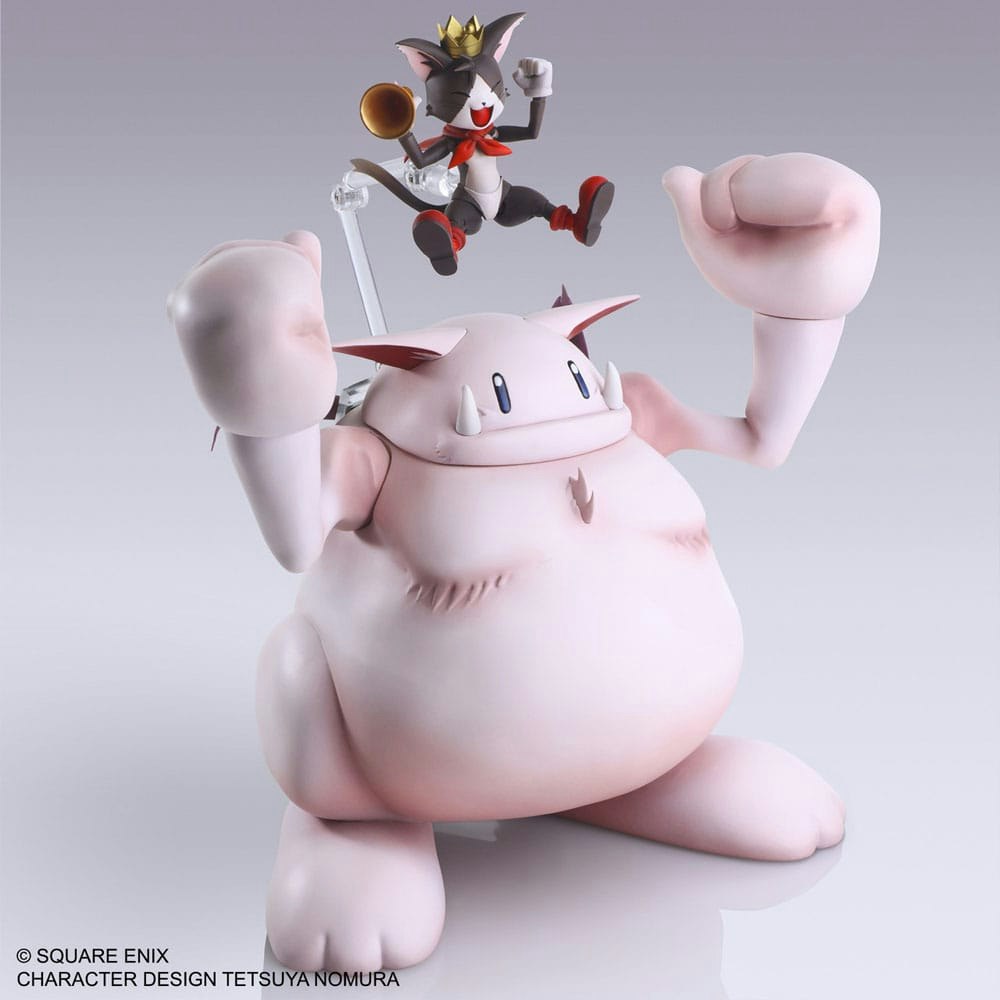 Final Fantasy VII Bring Arts Action Figure Set Cait Sith & Fat Moogle (Totalpris 1.795,-)
