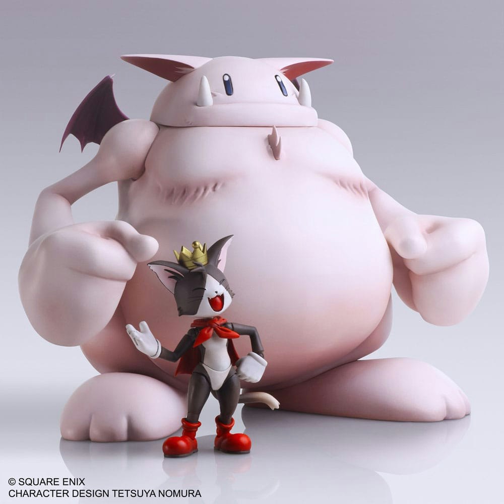 Final Fantasy VII Bring Arts Action Figure Set Cait Sith & Fat Moogle (Totalpris 1.795,-)