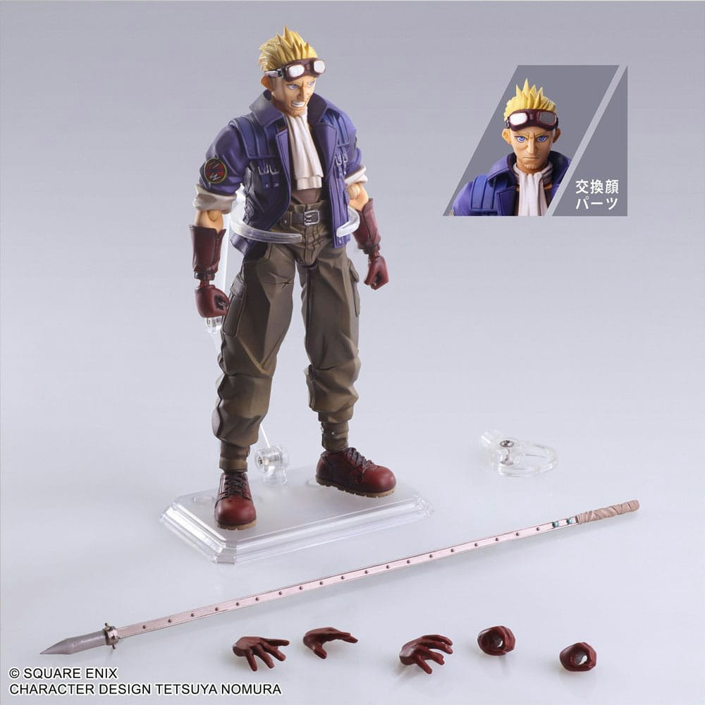 Final Fantasy VII Bring Arts Action Figure Cid Highwind 15 cm (Totalpris 1.795,-)