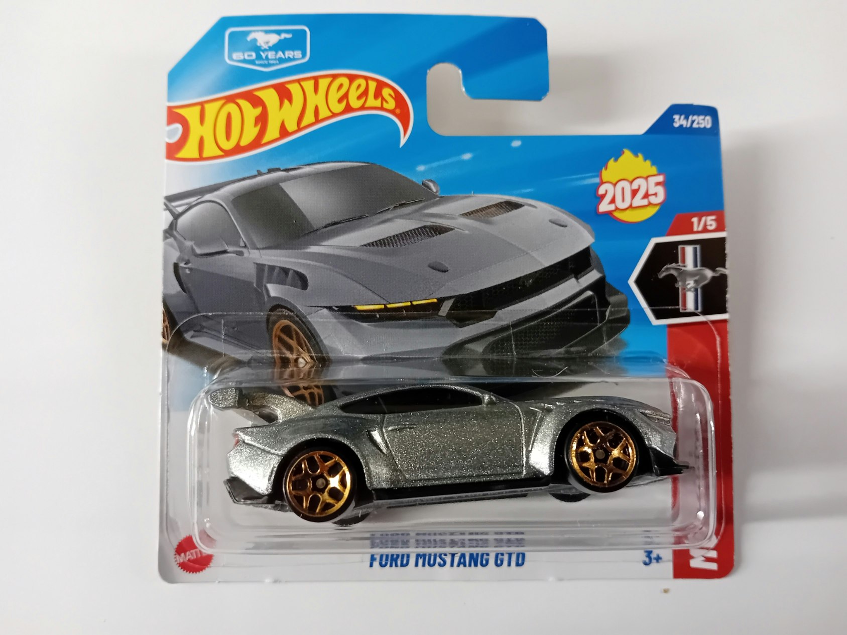 Ford Mustang GTD Sølv #034