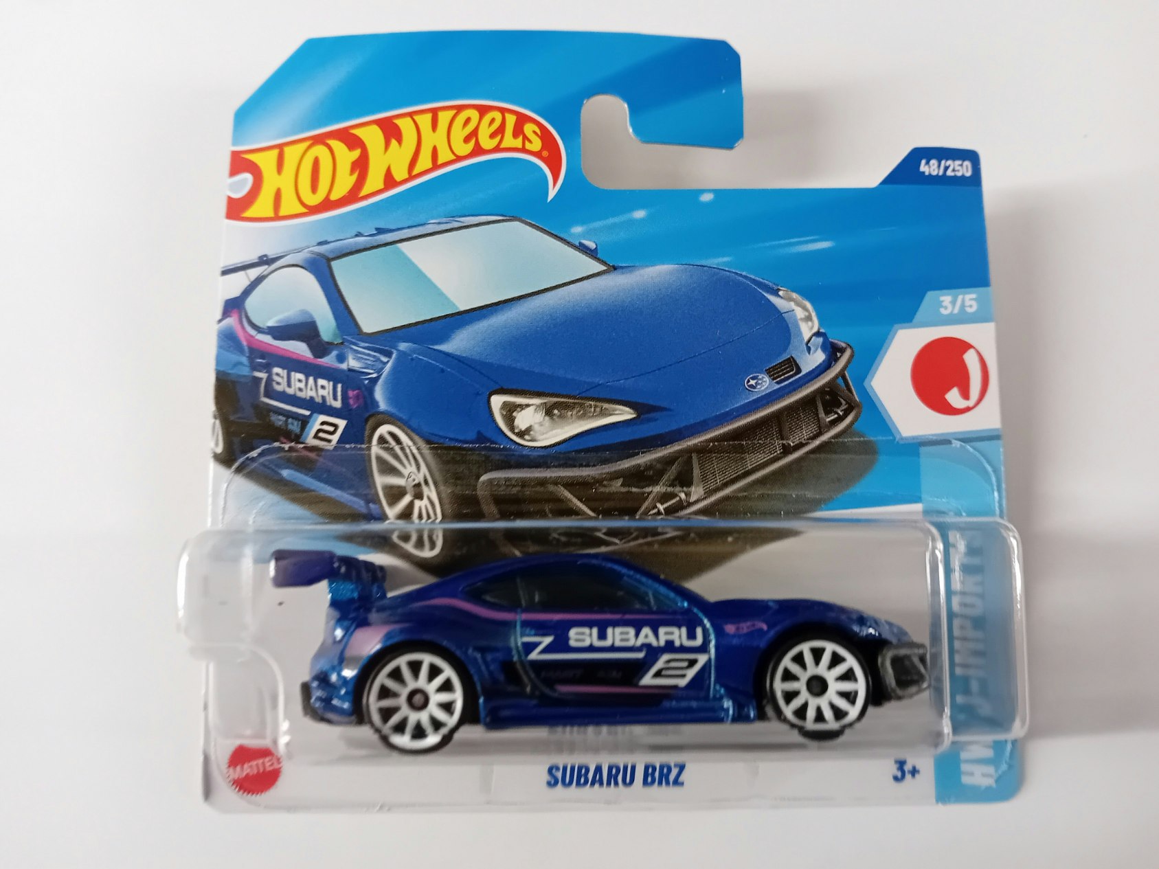 Subaru BRZ blå #048