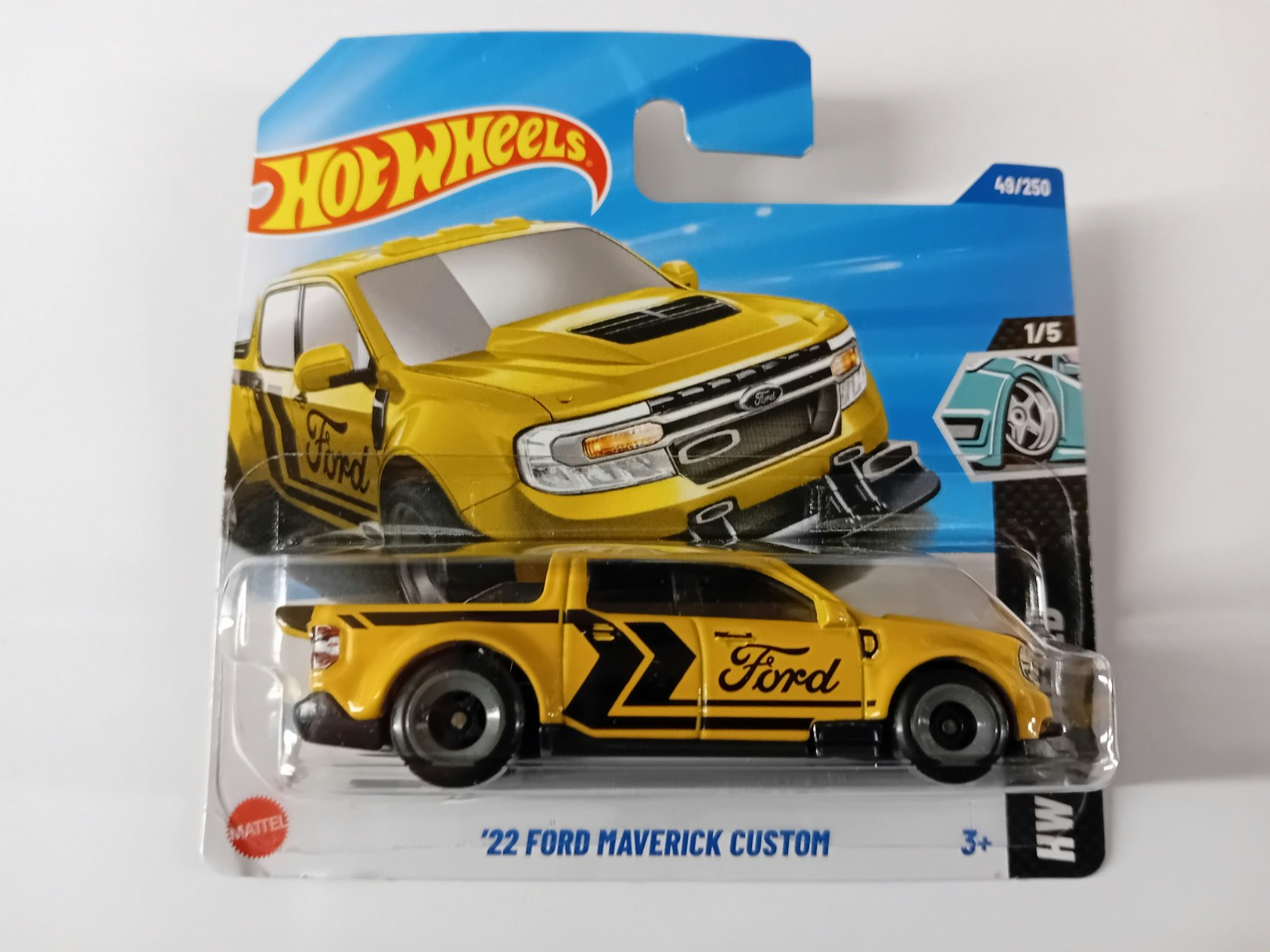 Ford Maverick custom 2022 gul #049