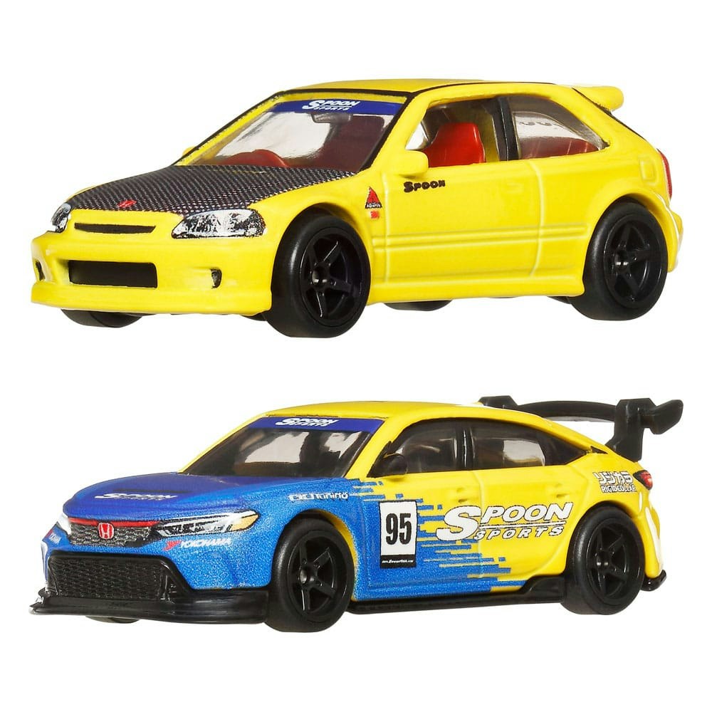 Car Culture 2-Pack 1999 Honda Civic Type R (EK9) & Honda Civic Type R (Totalpris 298,-)