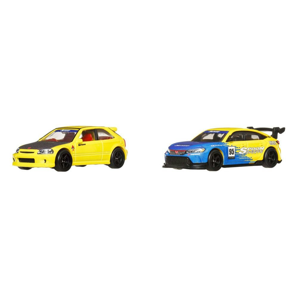 Car Culture 2-Pack 1999 Honda Civic Type R (EK9) & Honda Civic Type R (Totalpris 298,-)