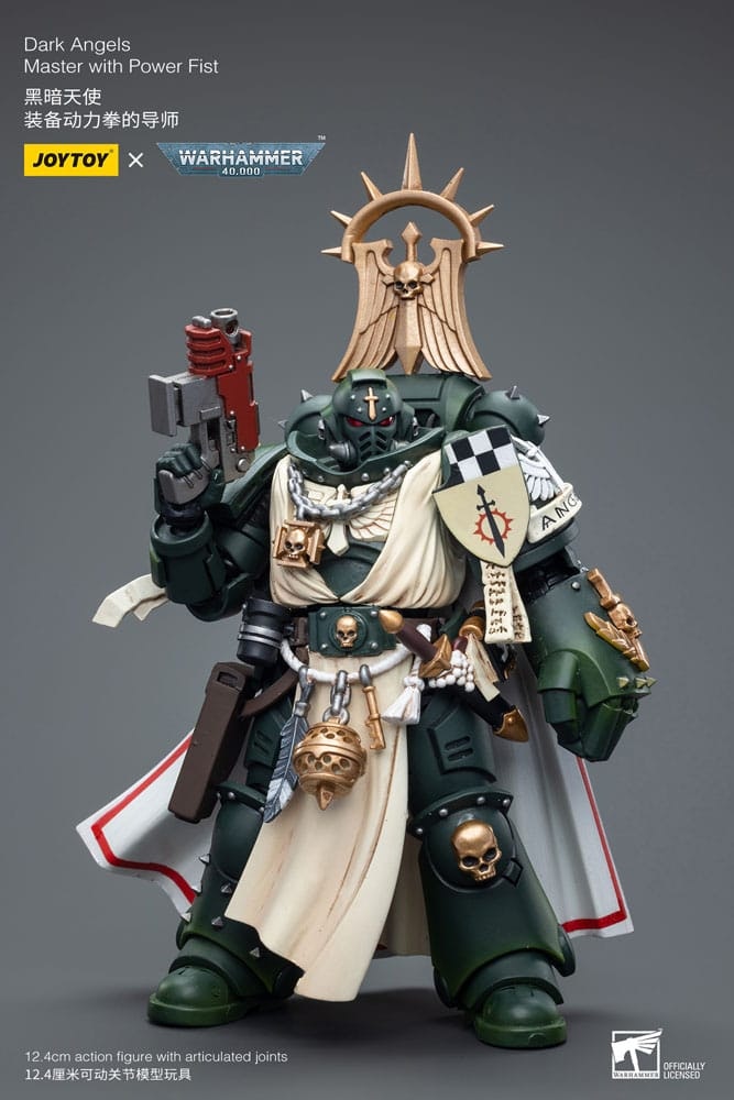 Warhammer 40k Action Figure 1/18 Dark Angels Master with Power Fist 12 cm (Totalpris 798,-)