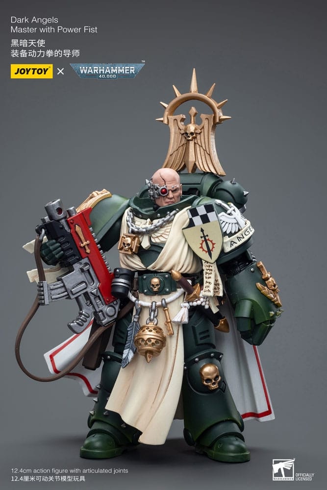 Warhammer 40k Action Figure 1/18 Dark Angels Master with Power Fist 12 cm (Totalpris 798,-)