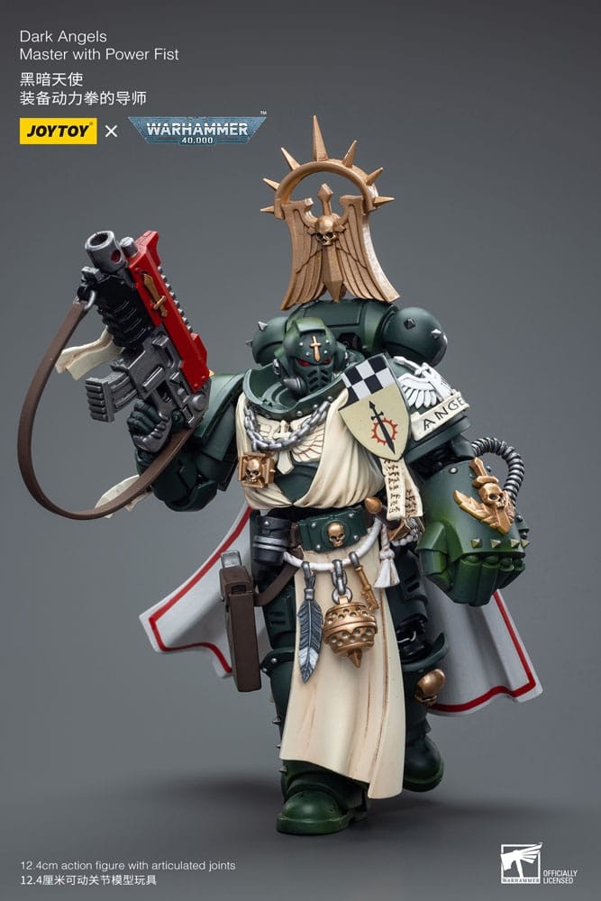 Warhammer 40k Action Figure 1/18 Dark Angels Master with Power Fist 12 cm (Totalpris 798,-)