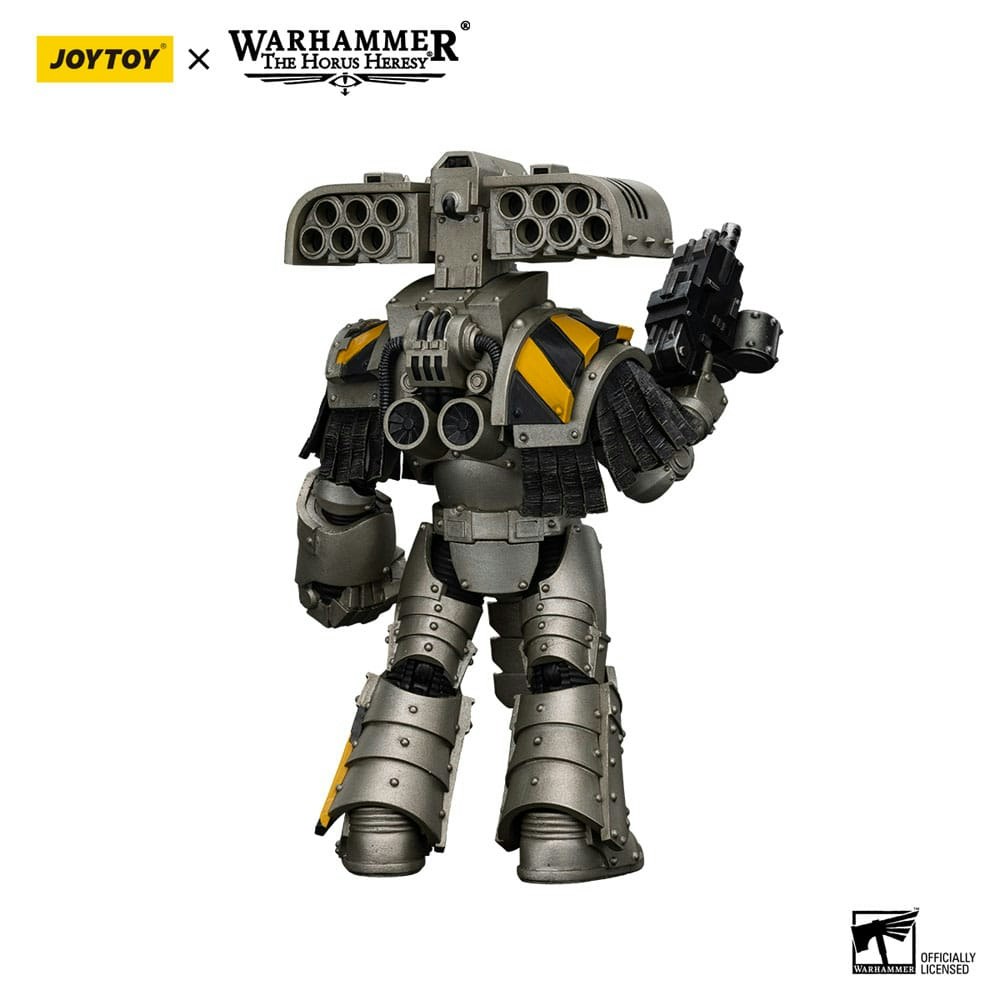 Warhammer The Horus Heresy Action Figure 1/18 lron Warriors Tyrant Siege Master Terminator with Rocket launcher 14 cm (Totalpris 639-)