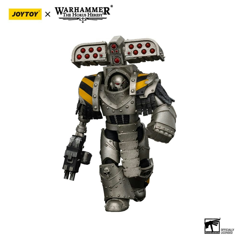 Warhammer The Horus Heresy Action Figure 1/18 lron Warriors Tyrant Siege Master Terminator with Rocket launcher 14 cm (Totalpris 639-)