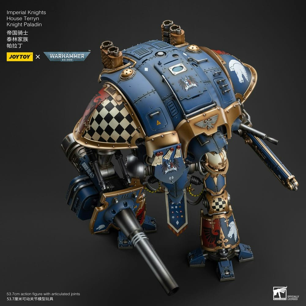 Warhammer 40k Action Figure 1/18 Imperial Knights House Terryn Knight Paladin 54 cm (Totalpris 6.995,-)