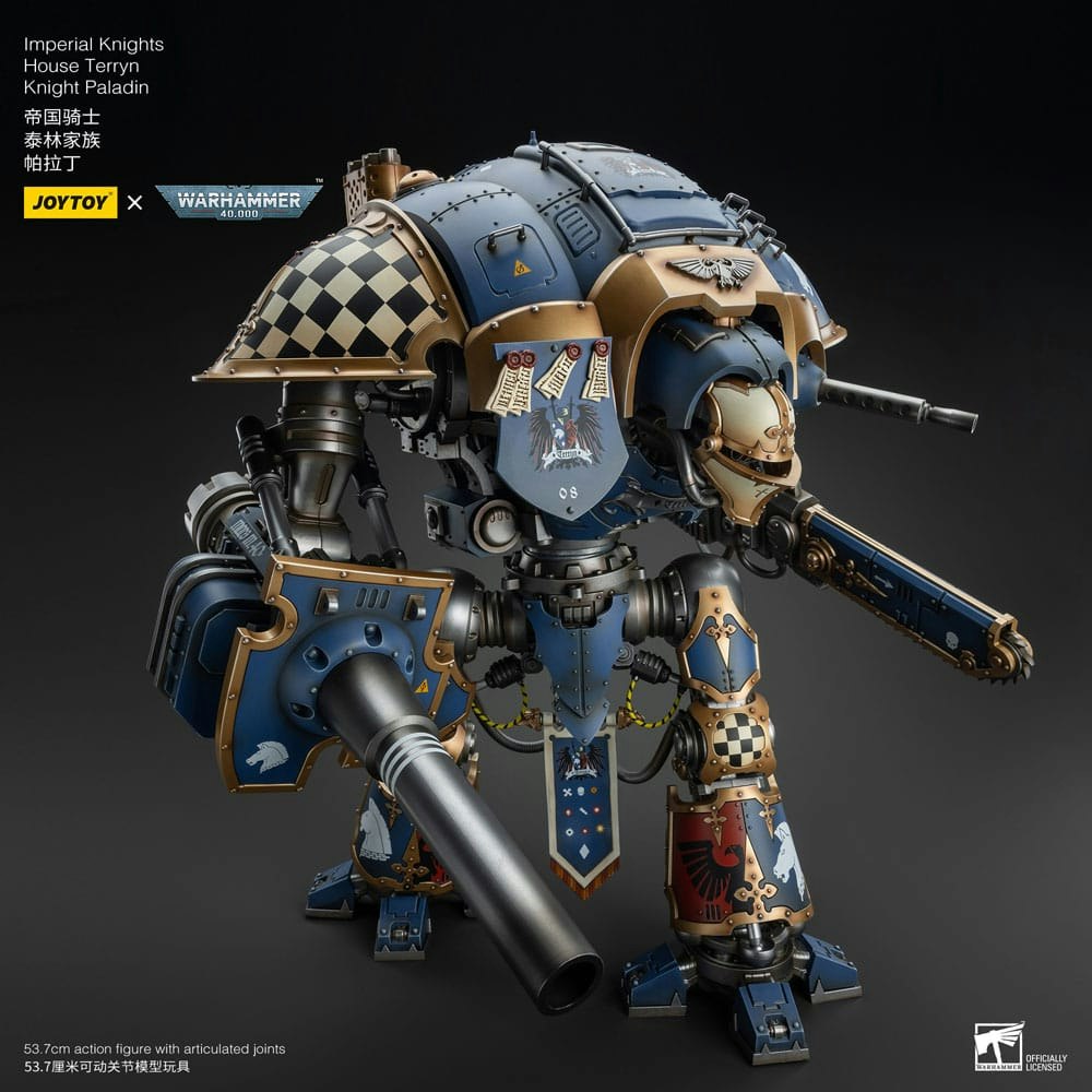 Warhammer 40k Action Figure 1/18 Imperial Knights House Terryn Knight Paladin 54 cm (Totalpris 6.995,-)