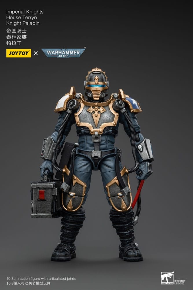 Warhammer 40k Action Figure 1/18 Imperial Knights House Terryn Knight Paladin 54 cm (Totalpris 6.995,-)