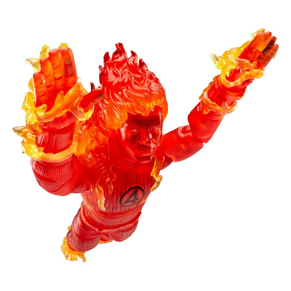 The Fantastic Four: First Steps Marvel Legends Action Figure Human Torch 15 cm (Totalpris 359,-)