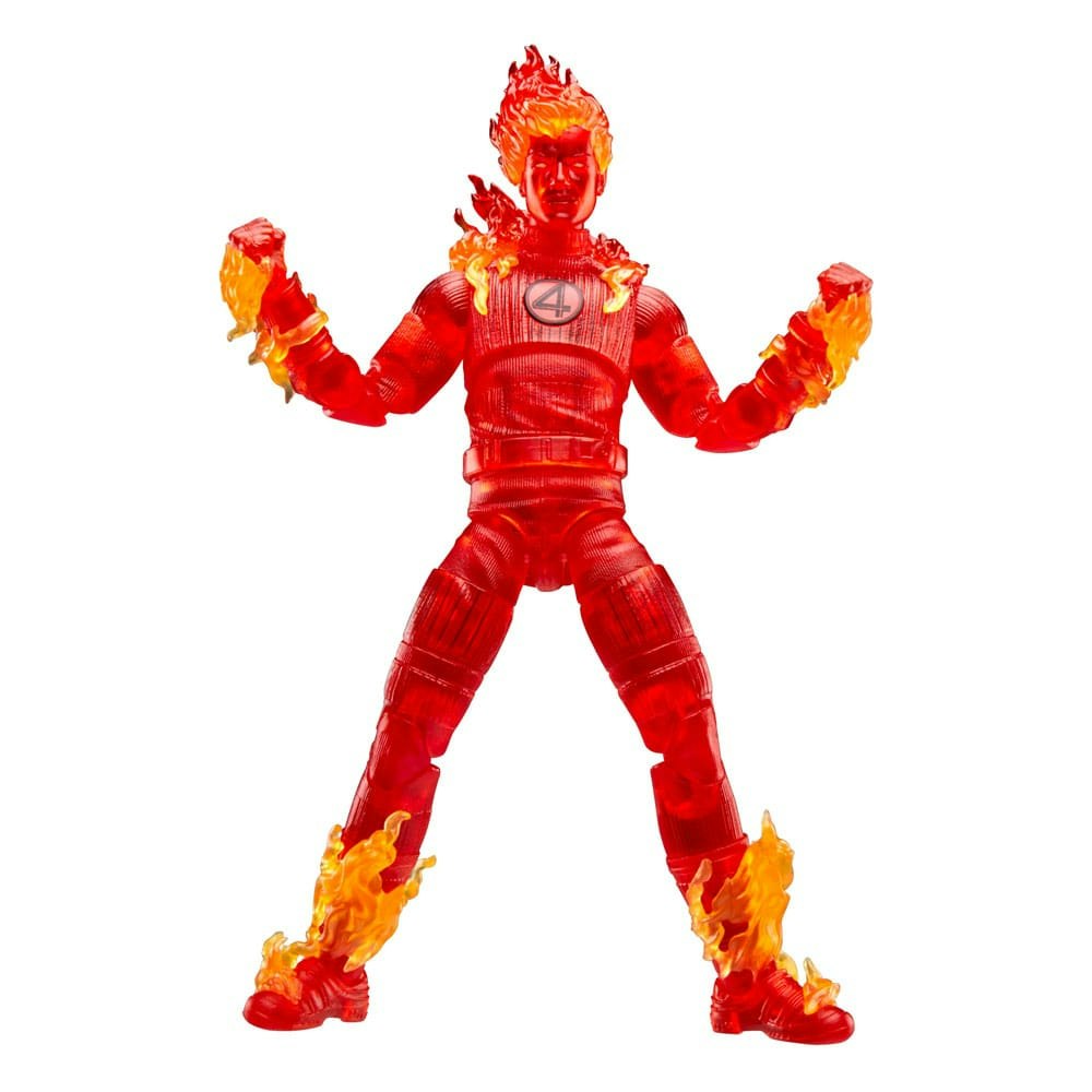 The Fantastic Four: First Steps Marvel Legends Action Figure Human Torch 15 cm (Totalpris 359,-)