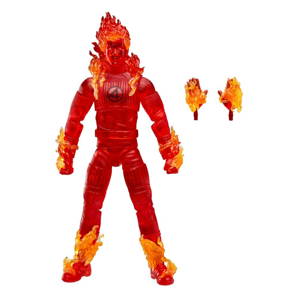 The Fantastic Four: First Steps Marvel Legends Action Figure Human Torch 15 cm (Totalpris 359,-)