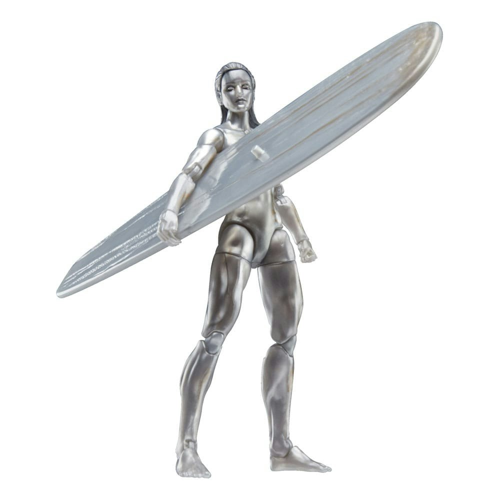 The Fantastic Four: First Steps Marvel Legends Action Figure Silver Surfer 15 cm (Totalpris 359,-)