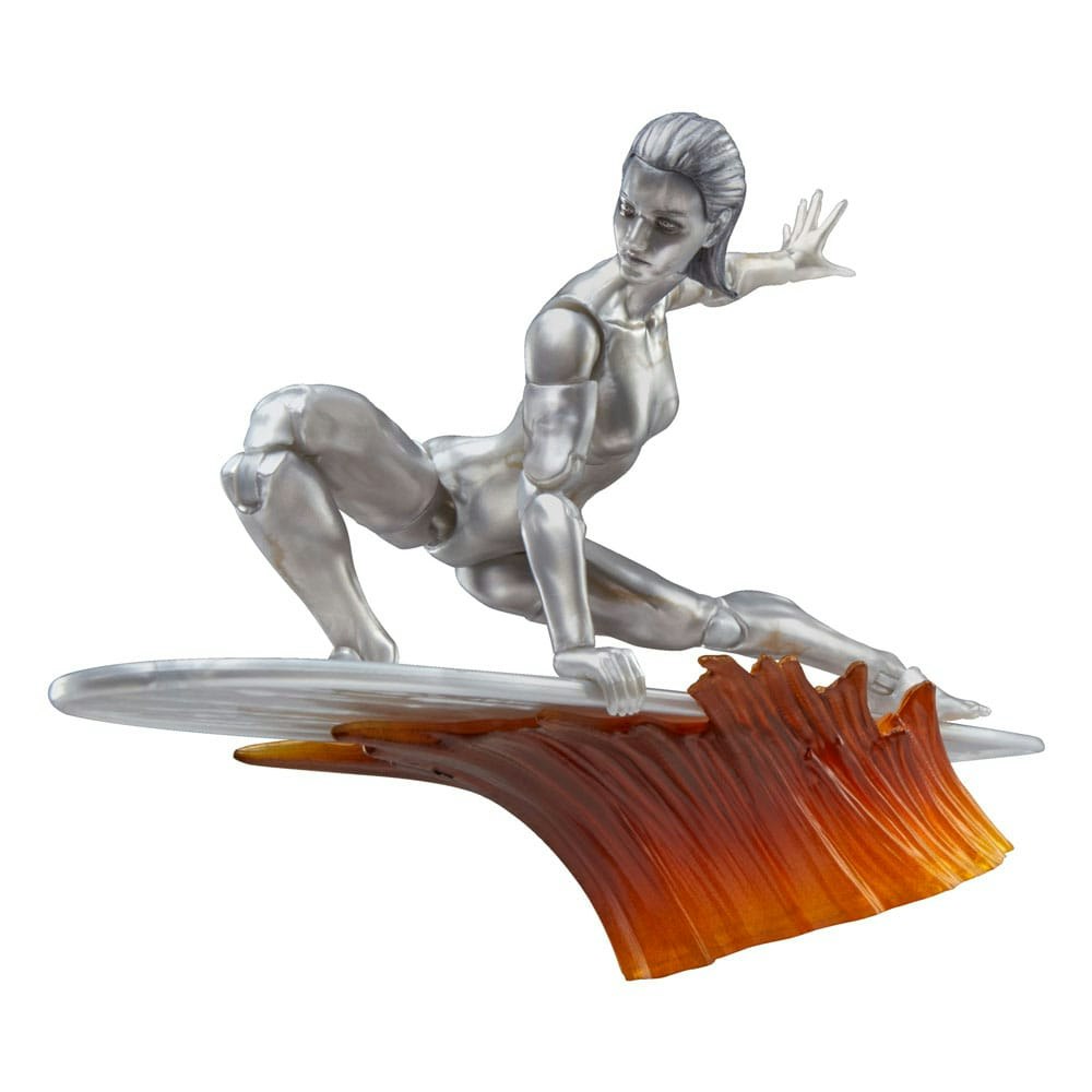 The Fantastic Four: First Steps Marvel Legends Action Figure Silver Surfer 15 cm (Totalpris 359,-)