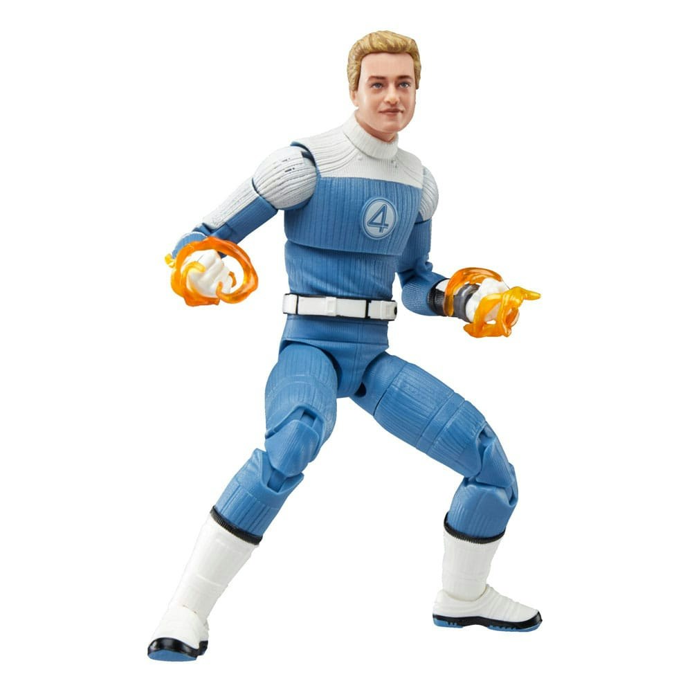 The Fantastic Four: First Steps Marvel Legends Action Figure Johnny Storm 15 cm (Totalpris 359,-)