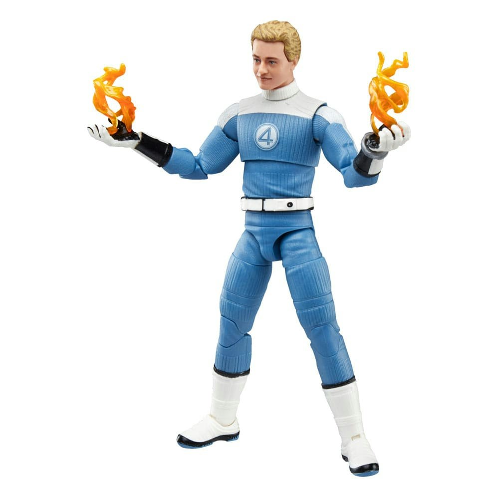 The Fantastic Four: First Steps Marvel Legends Action Figure Johnny Storm 15 cm (Totalpris 359,-)