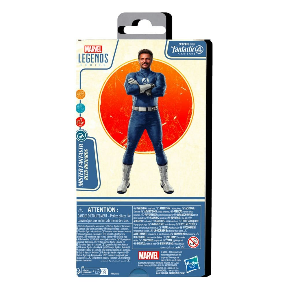 The Fantastic Four: First Steps Marvel Legends Action Figure Mister Fantastic 15 cm (Totalpris 359,-)