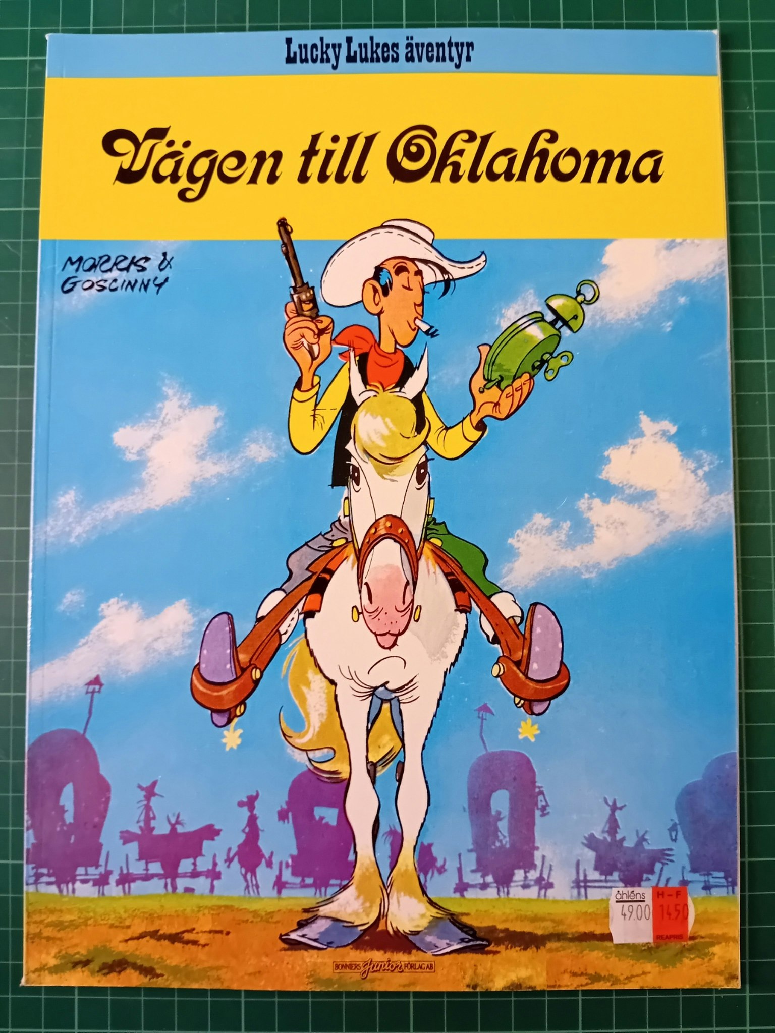 Lucky Luke 28 Vägen til Oklahoma (Svensk)