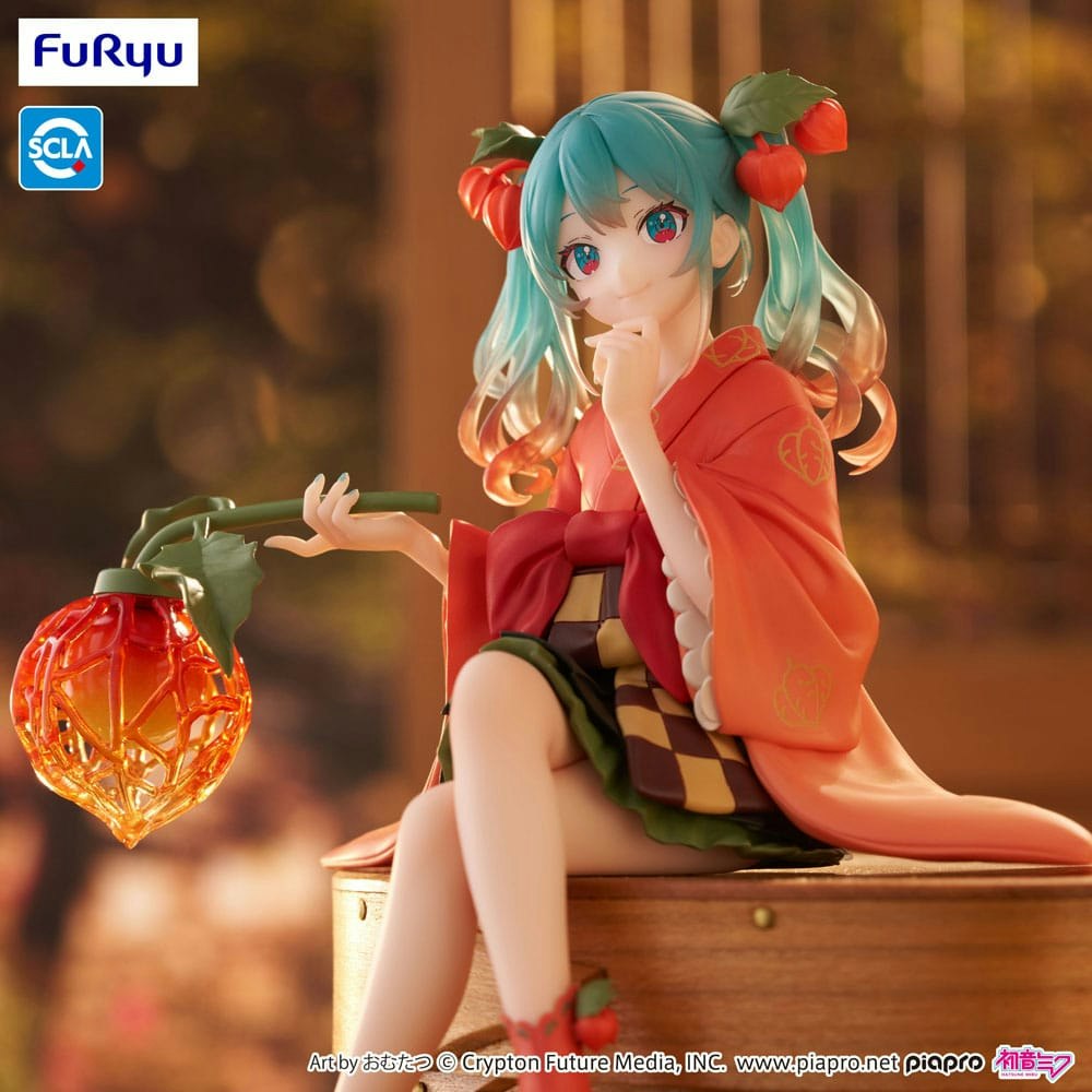 Hatsune Miku Noodle Stopper PVC Statue Flower Fairy Winter Cherry 15 cm (Totalpris 379,-)