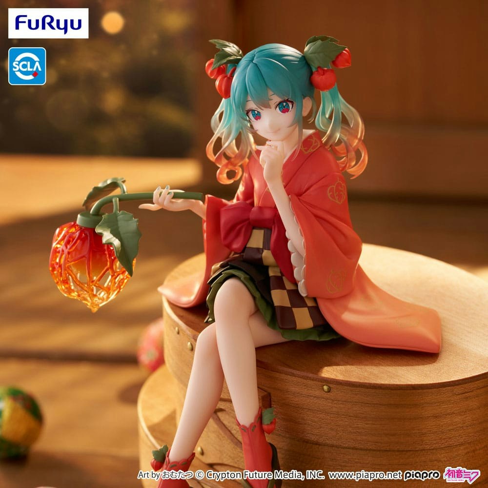 Hatsune Miku Noodle Stopper PVC Statue Flower Fairy Winter Cherry 15 cm (Totalpris 379,-)