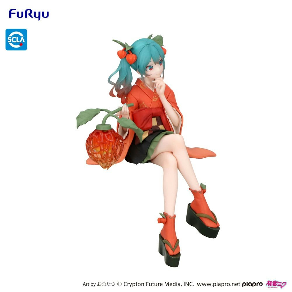 Hatsune Miku Noodle Stopper PVC Statue Flower Fairy Winter Cherry 15 cm (Totalpris 379,-)