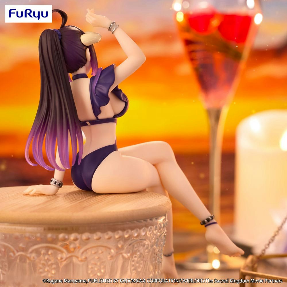 Overlord Noodle Stopper PVC Statue Albedo Swimsuit Dark Purple Color Ver. 16 cm (Totalpris 379,-)