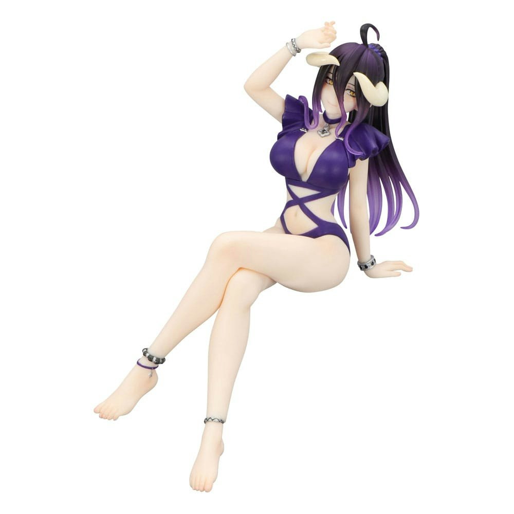 Overlord Noodle Stopper PVC Statue Albedo Swimsuit Dark Purple Color Ver. 16 cm (Totalpris 379,-)