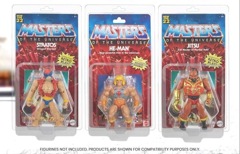 Motu Origin Clamshell PET Protectors 10-Pack (Totalpris 298,-)