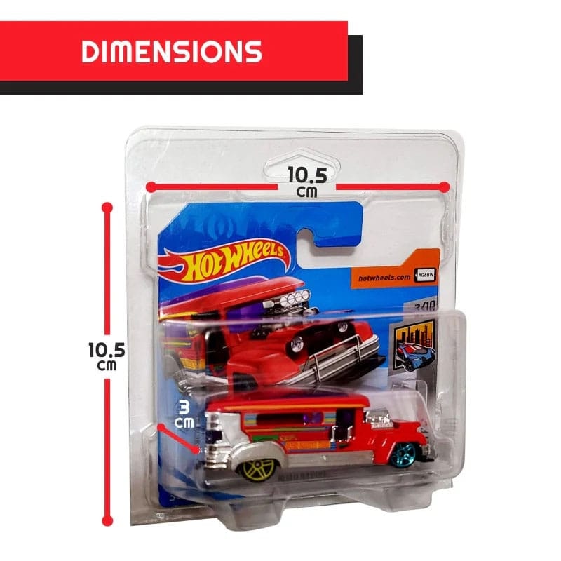 Pet Blisters 50-Pack for Hot Wheels Short Card (Totalpris 449,-)