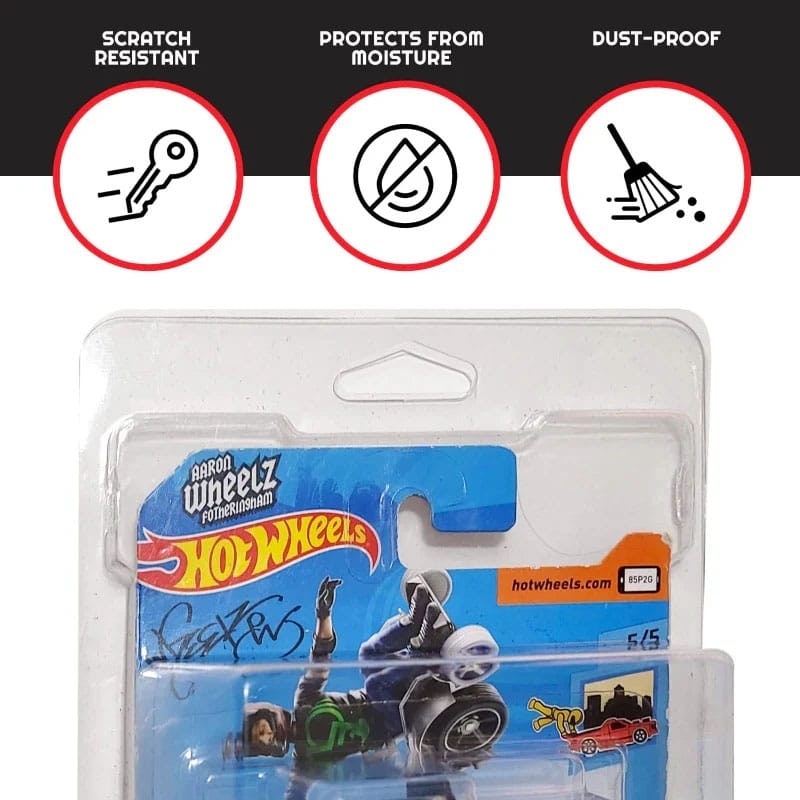 Pet Blisters 50-Pack for Hot Wheels Short Card (Totalpris 449,-)