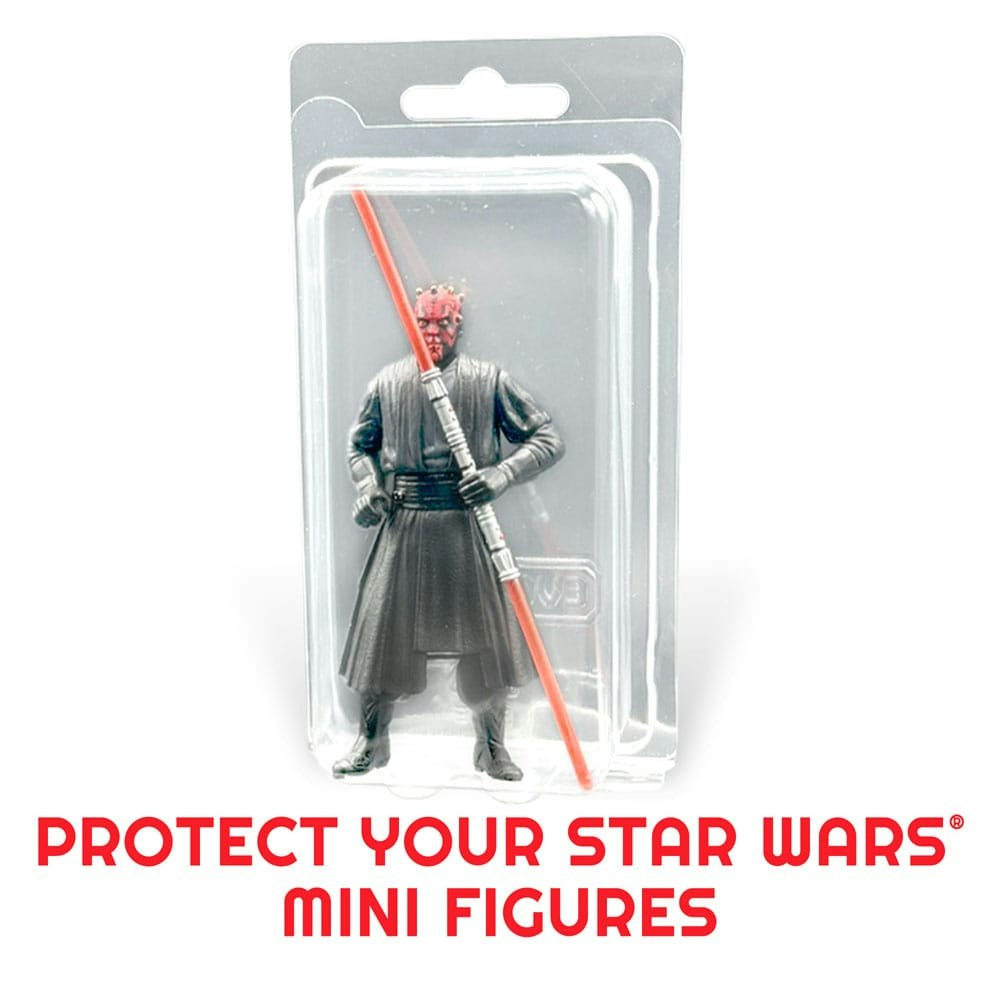 Clamshell PET Protectors 35-Pack for Action Figures (Totalpris 219,-)
