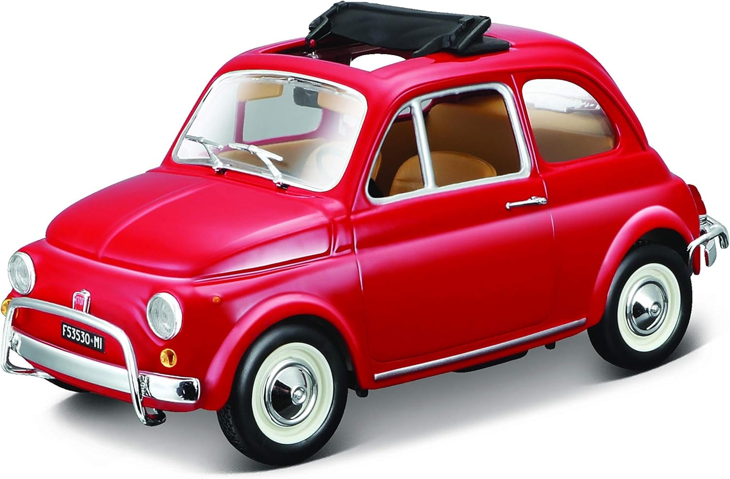FIAT 500L 1964 Rød 1:24