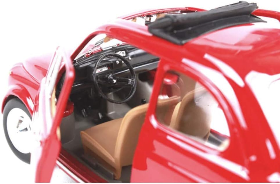 FIAT 500L 1964 Rød 1:24