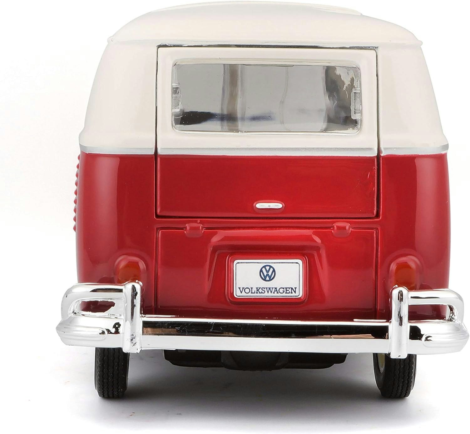 Volkswagen Van Samba Rød 1:24