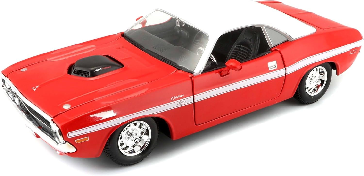 Dodge Challenger R/T Coupe 1970 Rød 1:24