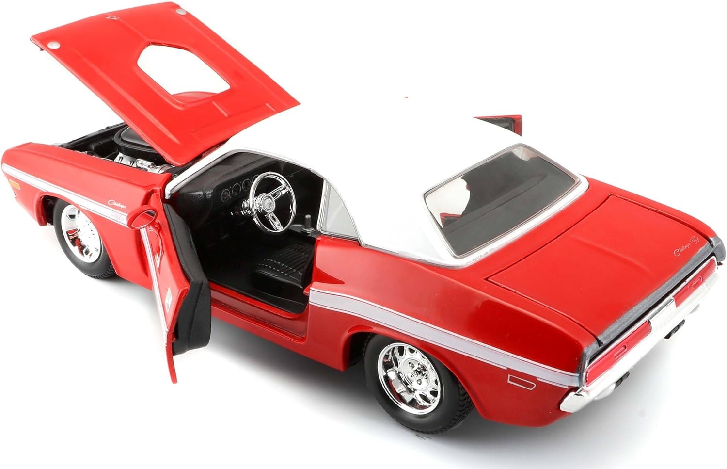 Dodge Challenger R/T Coupe 1970 Rød 1:24