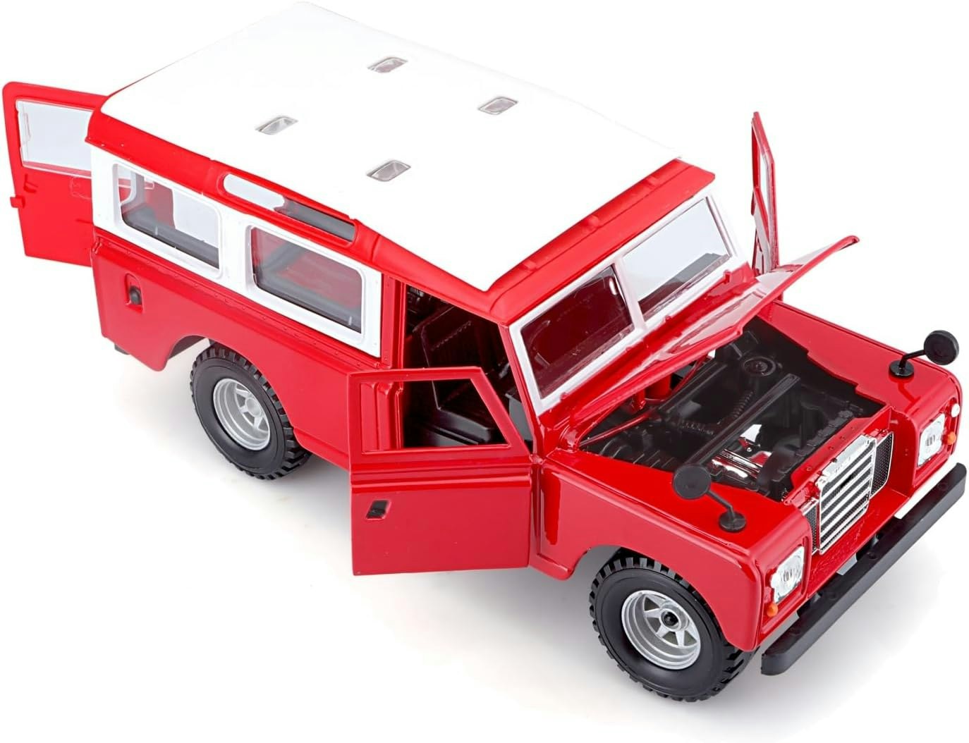 Land Rover Serie II Rød 1:24