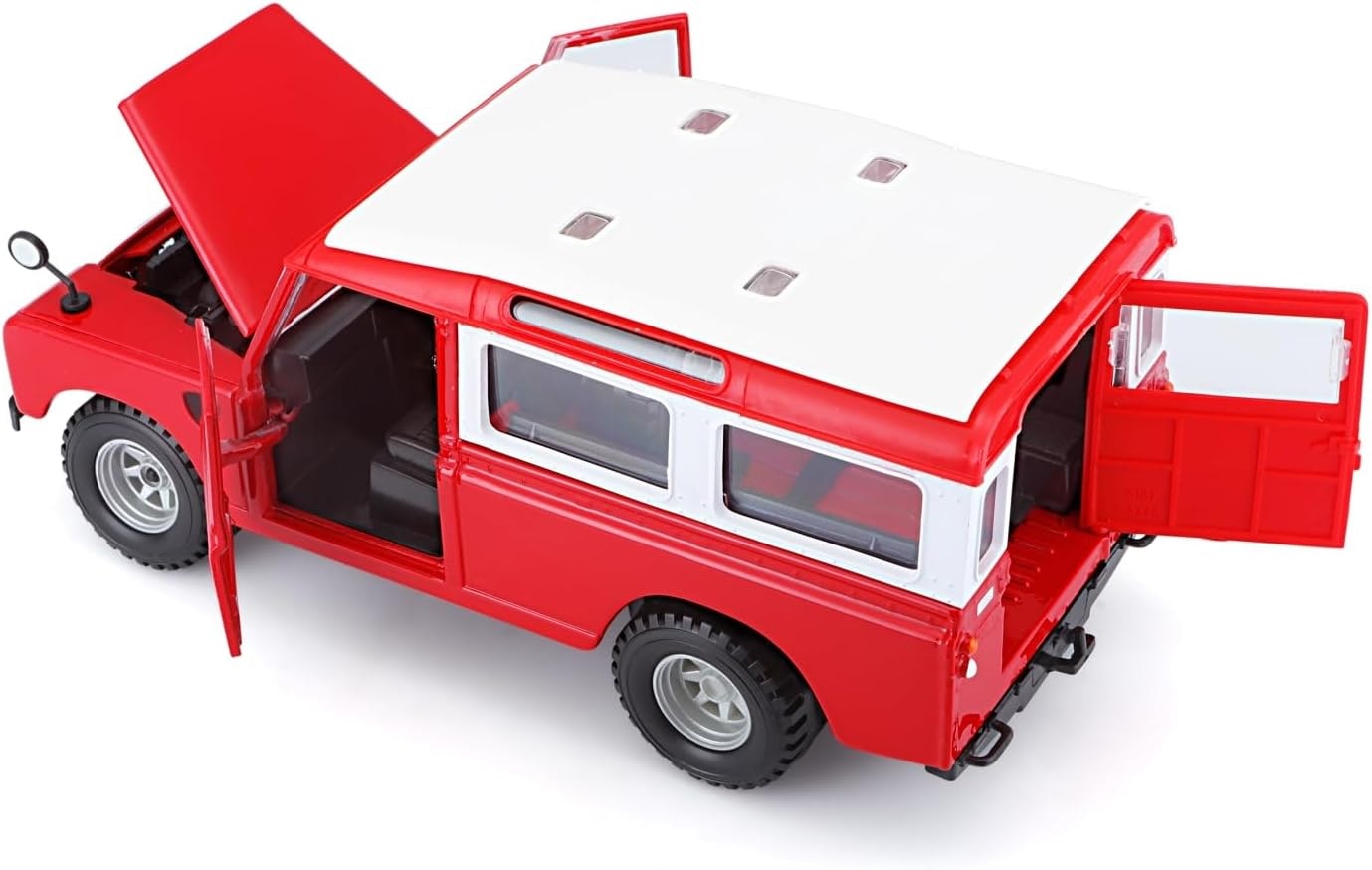 Land Rover Serie II Rød 1:24