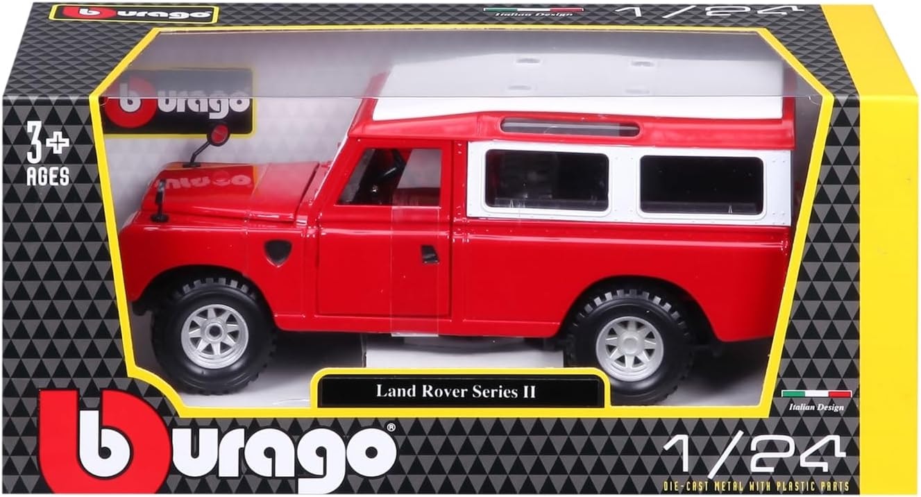Land Rover Serie II Rød 1:24
