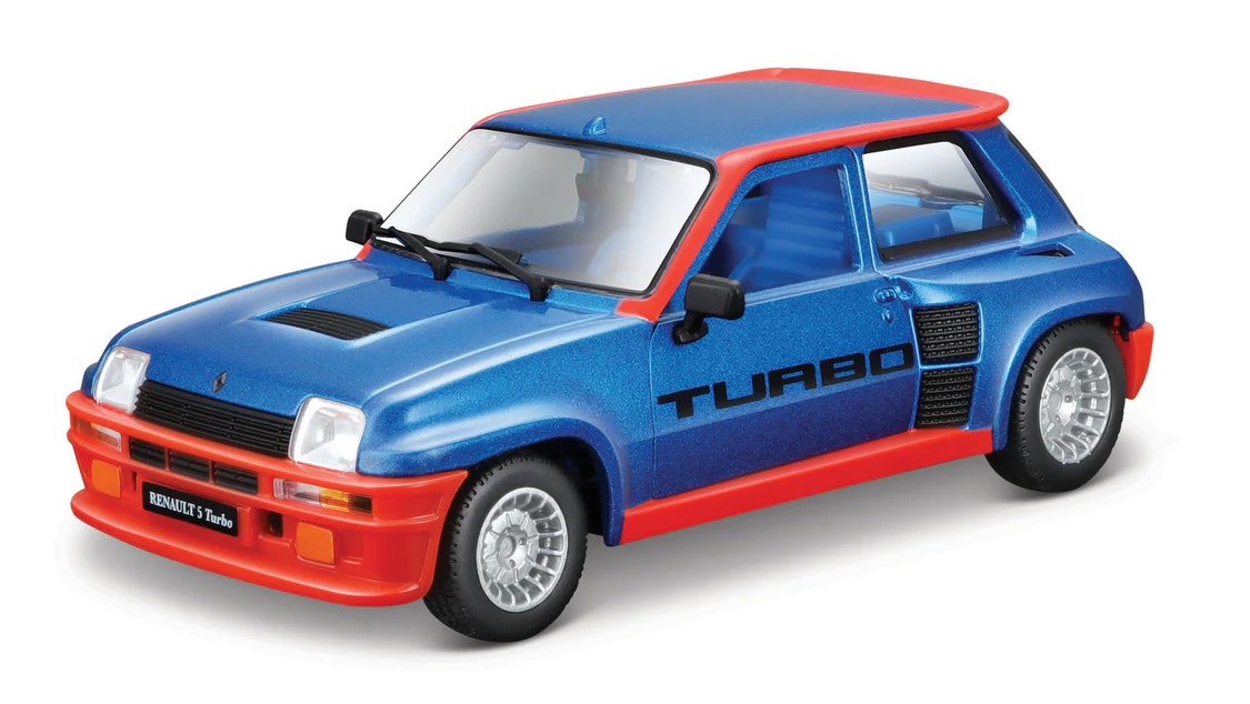 Renault 5 Turbo Blå 1:24