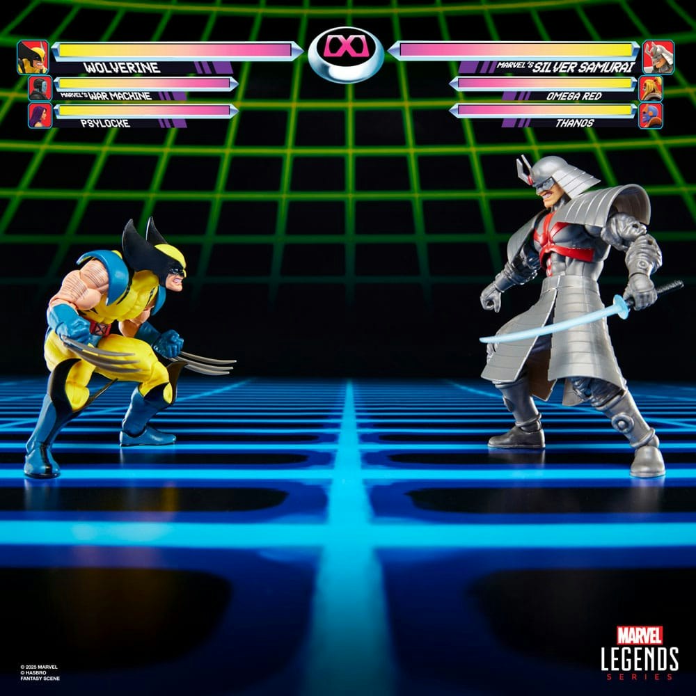 Marvel Legends Gamerverse Action Figure 2-Pack Wolverine vs. Silver Samurai 15 cm (Totalpris 899,-)